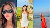 "فستان أحمر وآخر قصير".. سارة سلامة تخطف الأنظار بإطلالات جريئة