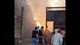 السيطرة على حريق بمصنع تنر (3)