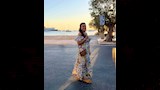 هند صبري في شوارع اليونان