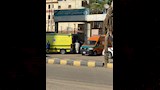 نقل المصابين للمستشفى