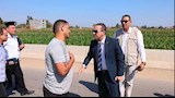 محافظ المنوفية يعنف السائق