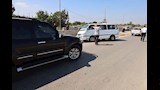 لحظة إيقاف السيارة