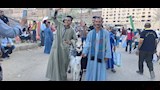 خراف مزينة بالورود ونذور وفاء.. مشاهد مميزة من احتفالات دير درنكة بأسيوط  (13)
