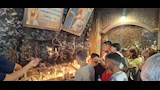 أيقونات وشموع وصلوات.. أجواء روحانية تجمع آلاف الزائرين بدير درنكة (9)