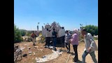 إزالة الاشغالات من على شاطئ بورسعيد٣