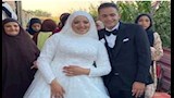 "فرحة على قد الإيد".. عروسان من الباجور يحتفلان بزفة فلاحي وسط الحقول - صور
