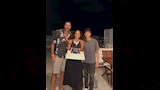 أحمد السعدني في عيد ميلاد زوجته ميرنا الهلباوي (2)