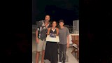 أحمد السعدني في عيد ميلاد زوجته ميرنا الهلباوي (2)