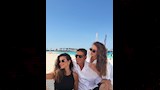 يارا السكري مع أسرتها