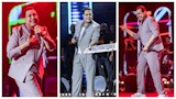 بالصور| حكيم يشعل حماس جمهوره بأغانيه في حفل الساحل الشمالي 