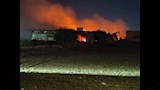 بعد 8 ساعات من النيران.. السيطرة على حريق محطة تصدير موالح بالشرقية