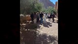 زوار مدينة سانت كاترين بجنوب سيناء  