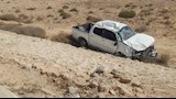 انقلاب سيارة سكرتير عام محافظة مطروح (2)