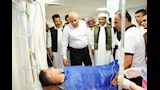 كانوا في مهمة رسمية.. تفاصيل حالة المصابين في حادث سكرتير محافظة مطروح