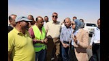 محافظ الوادي الجديد تتفقد محور العوينات - الكفرة الدولي