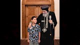 البابا تواضروس يستقبل طفلًا مصريًا حصد ذهبية مسابقة دولية للبرمجة بالصين (2)