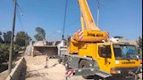 انقلاب سيارة نقل تحمل سن بطريق المنصورة دمياط (2)
