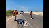 ضبط سيارة تلقي المخلفات بالطريق العام في بورسعيد٥