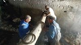 "الزرع بيموت".. جفاف بحر الجرجبة يدفع مزارعي إطسا لكسر خط صرف بالفيوم - صور