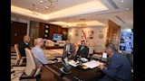 مناقشة سبل التعاون مع النحافظة 