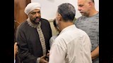 أحمد جوهر في عزاء والدة المطرب حجازي متقال