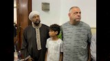 أحمد جوهر في عزاء والدة المطرب حجازي متقال