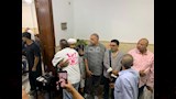 بدء عزاء والدة حجازي متقال (2)