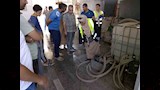 ضبط مصنع موتزاريلا داخل حظيرة مواشي بالفيوم (10)