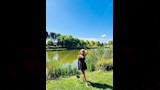 جولة سارة سلامة بجوار البحيرة (2)