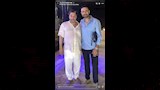 محمد كريم مع أحد الأصدقاء