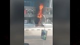 السيطرة على حريق محل ملابس في المقطم (2)