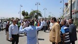 إخلاء كلي لديوان عام محافظة  بني سويف لاختبار جاهزية الطوارئ