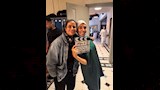 سلمى أبو ضيف ونادين خان في كواليس مسلسل بنج كلي