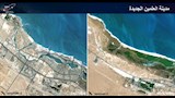 قمر مصري يوثق التحول.. العلمين الجديدة في صورتين من الفضاء