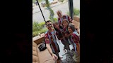 روجينا وأشرف زكي وأحمد زاهر يدعمون محمد صلاح من المدرجات (1)