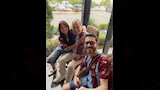 روجينا وأشرف زكي وأحمد زاهر يدعمون محمد صلاح من المدرجات (2)
