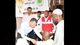 توزيع وسائل مساعدة لذوى الهمم