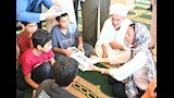 جاكلين عازر تشارك الأطفال الاحتفال بالمولد النبوي......_