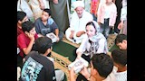 جاكلين عازر تشارك الأطفال الاحتفال بالمولد النبوي......،