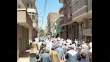 تشييع جنازة طبيب أسنان المنيا