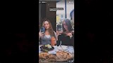 إيمان العاصي وابنتها ريتاج