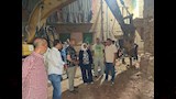 انهيار عقار من 4 طوابق ببنها وإزالة عقار مجاور (4)