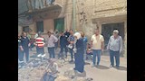 انهيار عقار من 4 طوابق ببنها وإزالة عقار مجاور (3)
