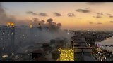 حريق داخل ممشى بورتو مارينا بالساحل الشمالي (2)