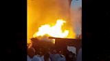 حريق داخل ممشى بورتو مارينا بالساحل الشمالي (6)