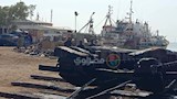 كرسي سحب المراكب من المياه 