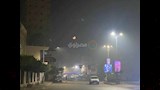 ظهور القمر على شكل احمر قبل الخسوف