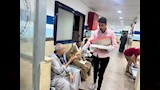 توزيع حلوى المولد على المواطنين بمكتب تأمينات أسيوط (20)
