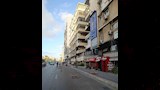 إزالة خطورة شرفة عقار تصدعت واجهتها بالإسكندرية (2)