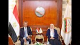 وزير شؤون المجالس النيابية يهنئ رئيسة النيابة الإدارية بمنصبها